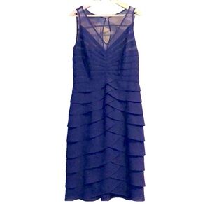 Jessica Eggplant Purple Semi-Formal Dress Size 10